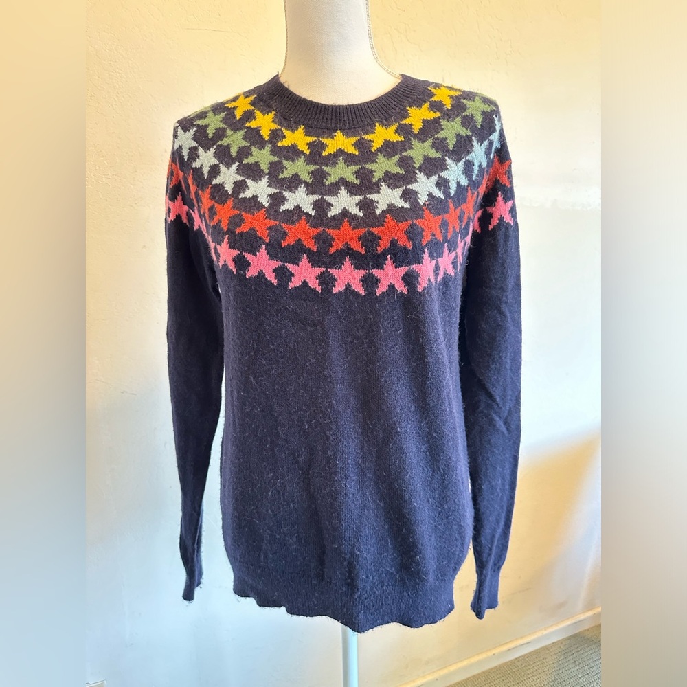 Boden Fairisle Stars Sweater